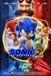 Poster for Sonic The Hedgehog 2