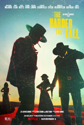 The Harder They Fall (2021) poster