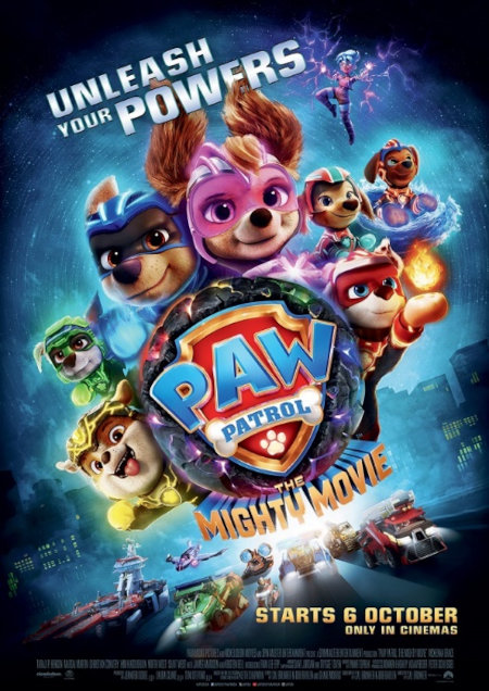 Paw Patrol: The Mighty Movie (2023) Production Notes poster