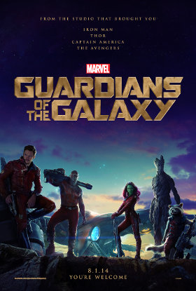 Guardians Of The Galaxy (2014) poster