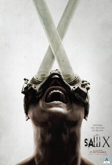 Saw X (2023) poster