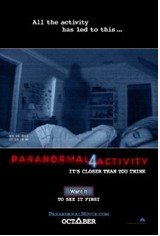 Poster for Paranormal Activity 4